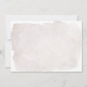 de trouwe waterverf ruilt de bruiloft met uitzonde (Achterkant)