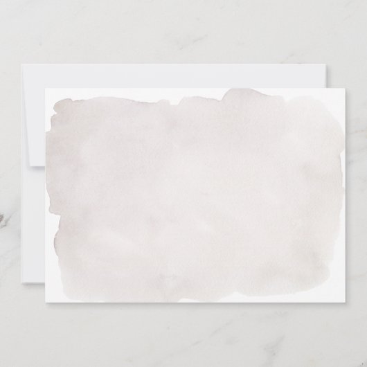 de trouwe waterverf ruilt de bruiloft met uitzonde (Achterkant)