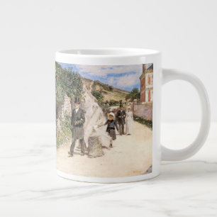 De Trouwmars door Robinson, Vintage Jonggehuwden Grote Koffiekop