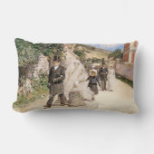 De Trouwmars van Robinson, Vintage Jonggehuwden Kussen (Voorkant)