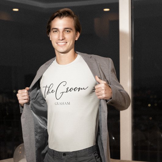 De Trouwpersoon Persoonlijk Chic Minimalistische T T-shirt