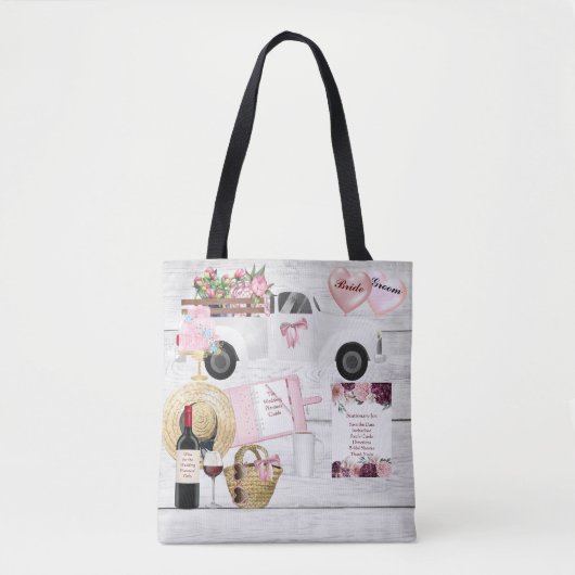 De trouwplanner organiseren tote bag (Voorkant)