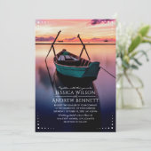 De trouwuitnodigingen van de bestemming Uw Afbeeld Kaart (Staand voorkant)