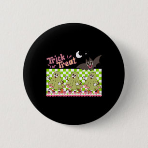 De truc van Halloween Ronde Button 5,7 Cm