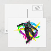 De Truc van Snowboard Briefkaart (Voorkant / Achterkant)