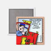 De truckers doen het magneet (Voorkant / Achterkant)