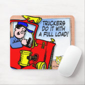 De truckers doen het muismat (Met muis)