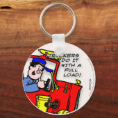 De truckers doen het sleutelhanger (Voorkant)