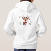 De trui van Elf's Christmas Woman Hoodie (Achterkant)