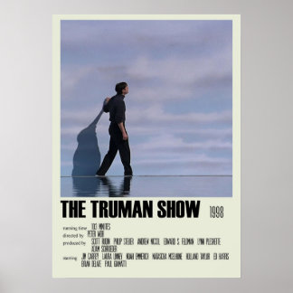 De Truman Show Alternative Art Movie Large 4 Poster