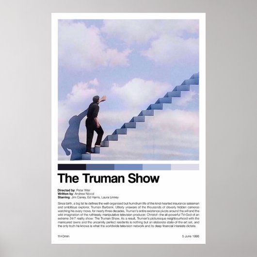 De Truman Show Movie Print (Voorkant)