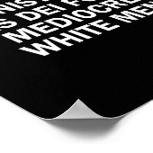 De Trump-administratie is DEI voor middelmatige bl Poster (Hoek)