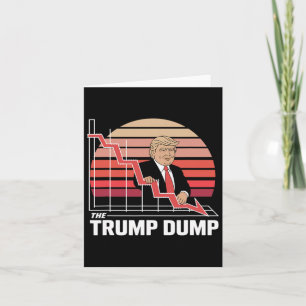 De Trump Dump Funny Anti Trump Stock Market Crash Kaart