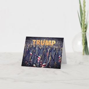 De Trump Feestdagen Kaart