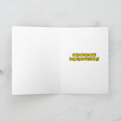 De Trump Kaart Verjaardags Joke Paper Kaart (Binnen)