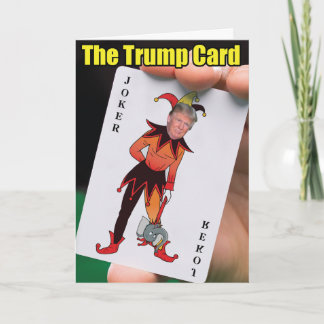 De Trump Kaart Verjaardags Joke Paper Kaart