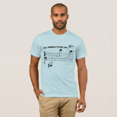 De trumpet is mijn leven t-shirt (Voorkant volledig)