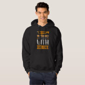De trumpet is sterk met deze hoodie (Voorkant volledig)