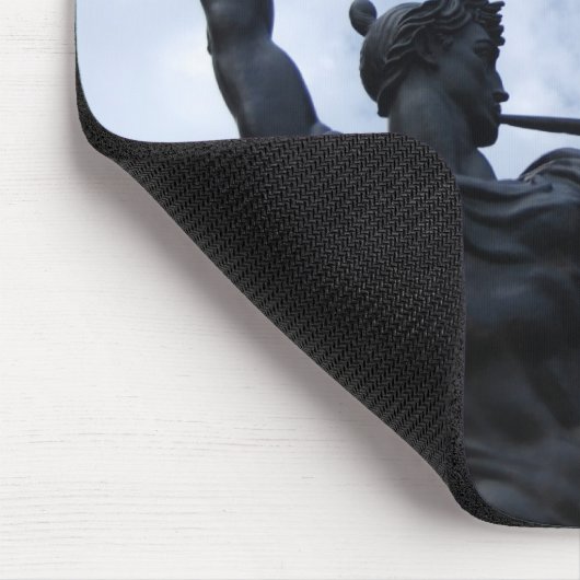 De trumpet van de engel - mousepad muismat (Hoek)