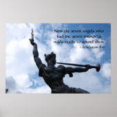 De trumpet van de engel poster (Voorkant)