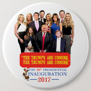 De Trumps komen eraan! Ronde Button 6,0 Cm