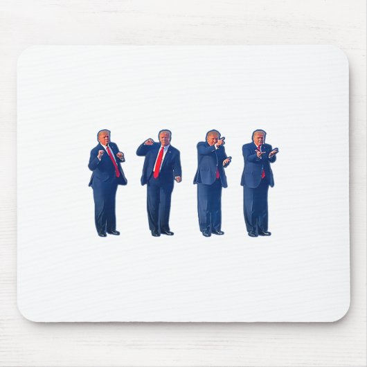 De Trumpty Dans Trump Dansen 4 juli _1 Muismat (Voorkant)
