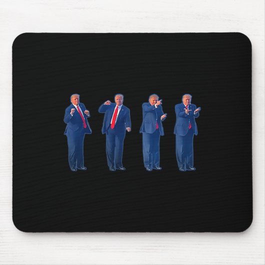 De Trumpty Dans Trump Dansen 4 Juli Muismat (Voorkant)
