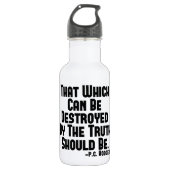 De Truth Hurts Waterfles (Voorkant)