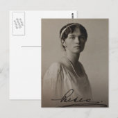 De Tsaar van de dochter OLGA Romanov Rusland #280 Briefkaart (Voorkant / Achterkant)