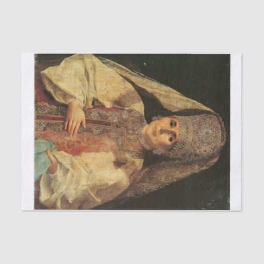 De tsarina tissuepapier (Voorkant)