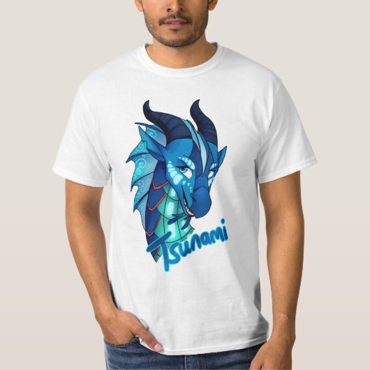 De tsunami van de bosbranden t-shirt (Voorkant)