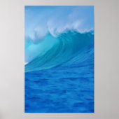 De Tube Beauful Beach Waves Poster (Voorkant)