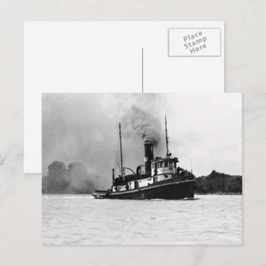 De Tug Jesse James Briefkaart (Voorkant / Achterkant)