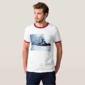 De Tug Jesse James Great Lakes Tug Boat T-shirt (Voorkant volledig)
