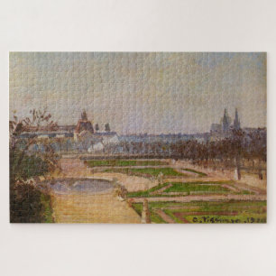 De Tuilerieën en het Louvre (1900) - Pissarro Legpuzzel