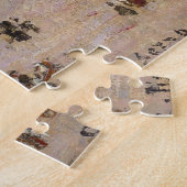 De Tuilerieentuin op een wintermiddag Legpuzzel (Zijkant)