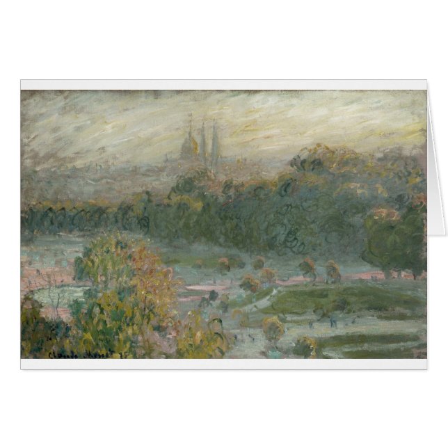 De Tuileries. Studie (1876) (Voorkant Horizontaal)