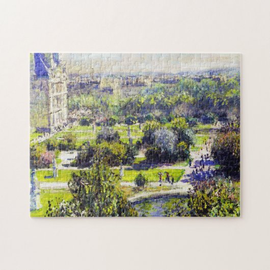 De Tuileries-studie Claude Monet Legpuzzel (Horizontaal)