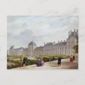 De Tuileries tijdens het herstel Briefkaart (Voorkant)