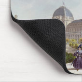 De Tuileries tijdens het herstel Muismat (Hoek)