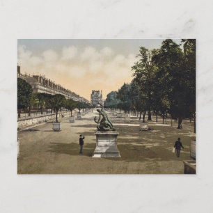 De Tuileries-tuin, Parijs, klassieke foto van Fran Briefkaart