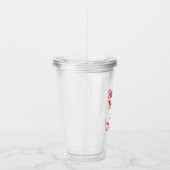 De tuimelaar van de zak vastzetten acryl drinkbeker (Rechts)