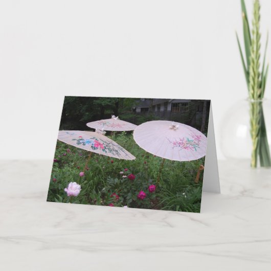 De Tuin 2008 van de pioen Kaart (Voorkant)