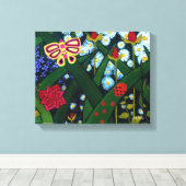 De Tuin Canvas Afdruk (Insitu (Houten vloer))