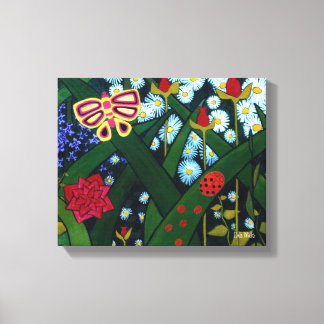 De Tuin Canvas Afdruk