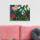 De Tuin Canvas Afdruk (Insitu (Woonkamer))