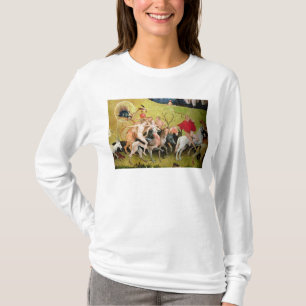 De tuin der aardse gewichten: Allegory van T-shirt