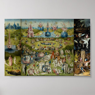 De Tuin der Lusten Hieronymus Bosch Poster