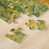 De tuin (detail) Monet Fine Art Legpuzzel (Zijkant)