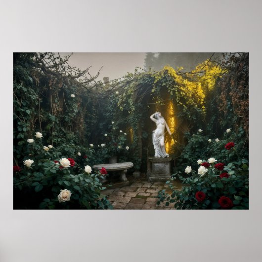 De Tuin Die de Tijd Vergat Poster (Voorkant)